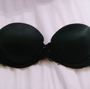 VICTORIA'S SECRET PINK push-up strapless bra